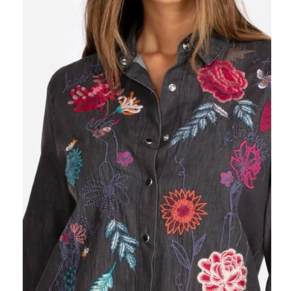 Johnny Was Lina shirt
